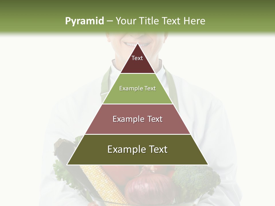 Broccoli Hat Occupation PowerPoint Template