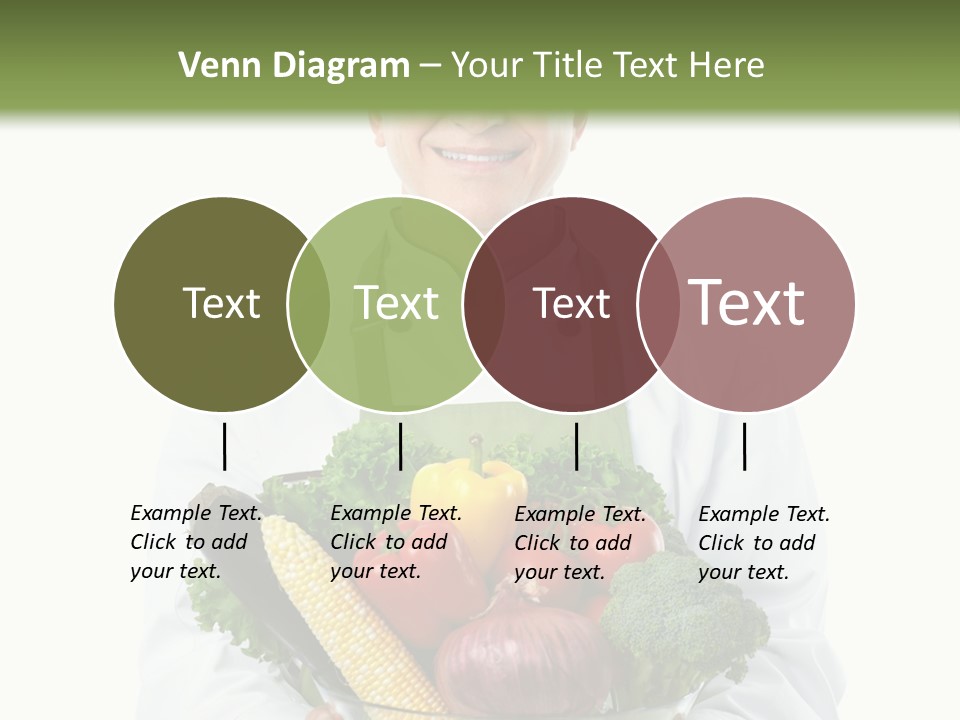 Broccoli Hat Occupation PowerPoint Template