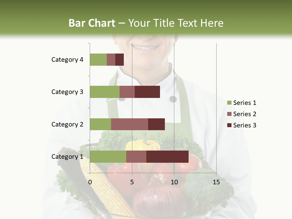 Broccoli Hat Occupation PowerPoint Template