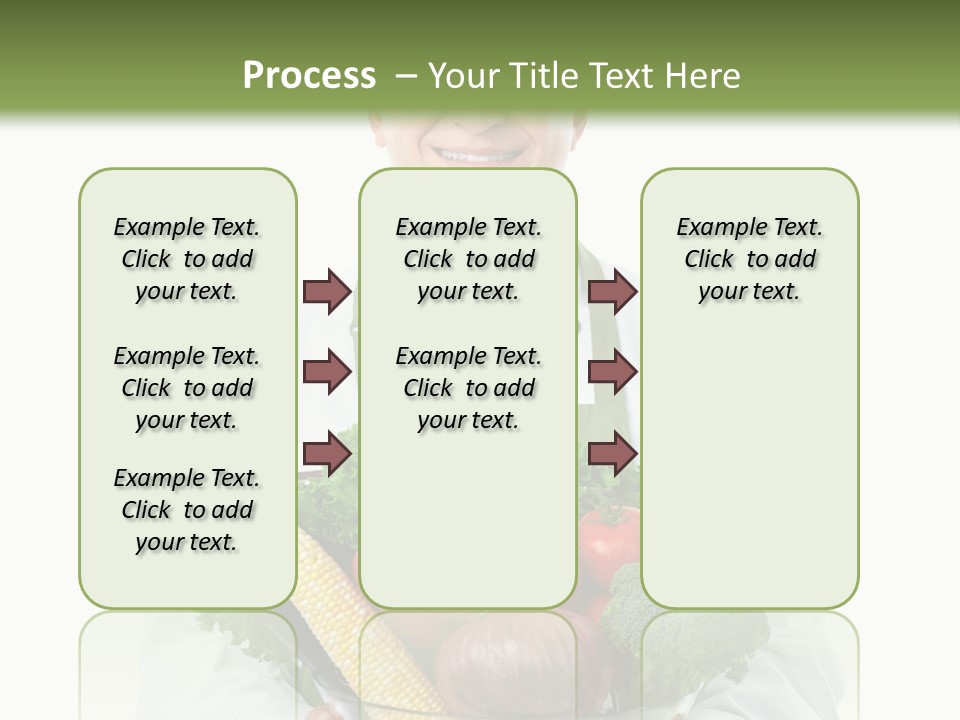 Broccoli Hat Occupation PowerPoint Template