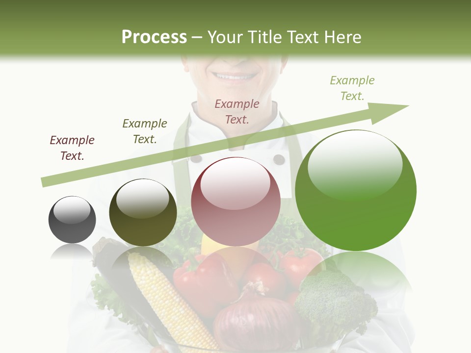 Broccoli Hat Occupation PowerPoint Template