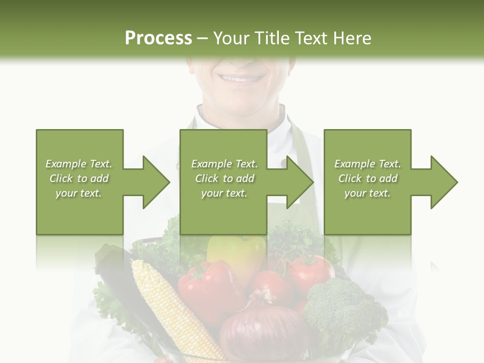 Broccoli Hat Occupation PowerPoint Template