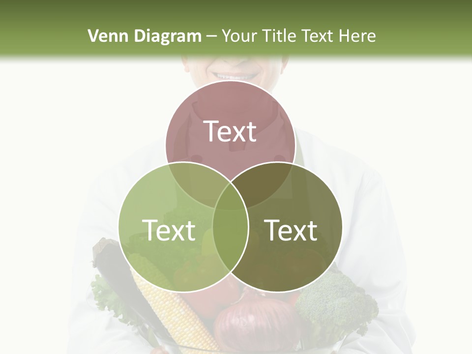 Broccoli Hat Occupation PowerPoint Template