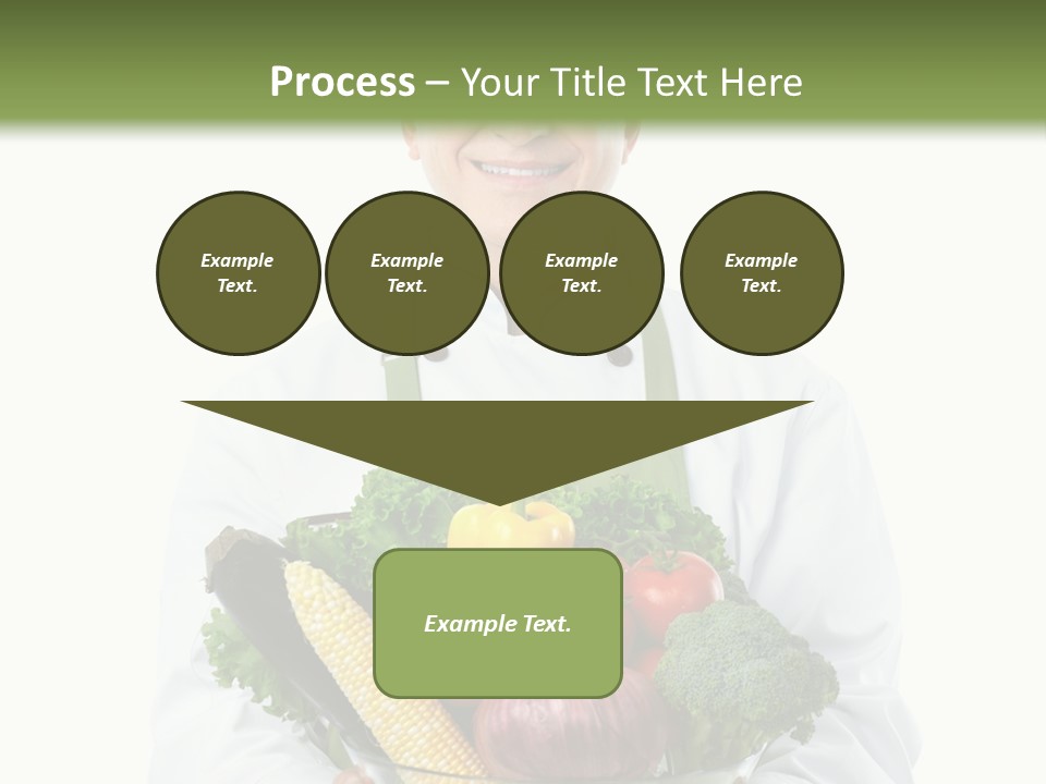 Broccoli Hat Occupation PowerPoint Template