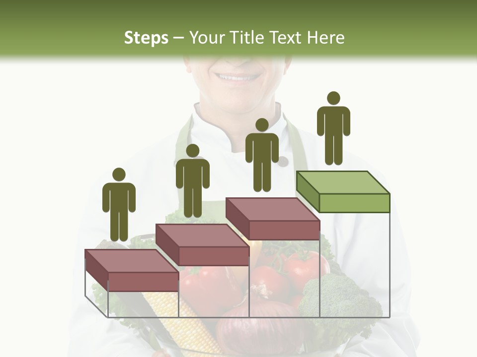 Broccoli Hat Occupation PowerPoint Template