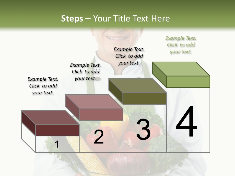 Broccoli Hat Occupation PowerPoint Template