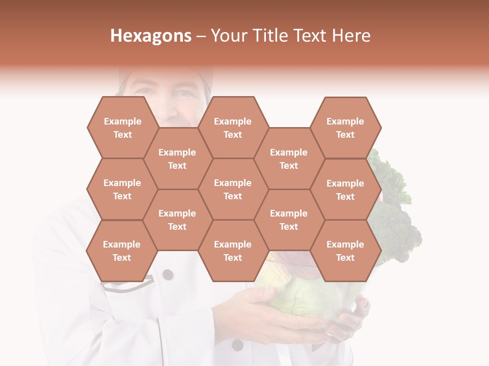 Person Cuisine Service PowerPoint Template