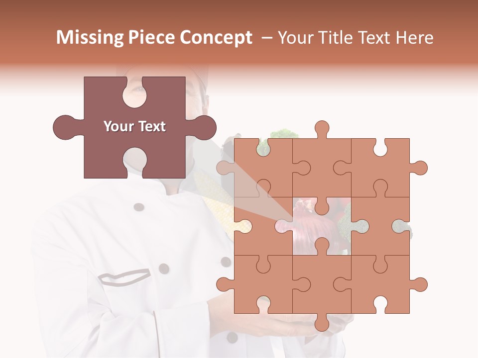 Person Cuisine Service PowerPoint Template