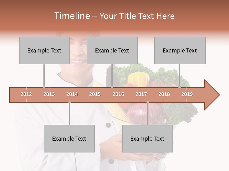 Person Cuisine Service PowerPoint Template