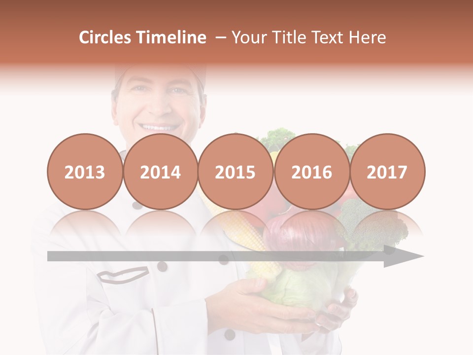 Person Cuisine Service PowerPoint Template