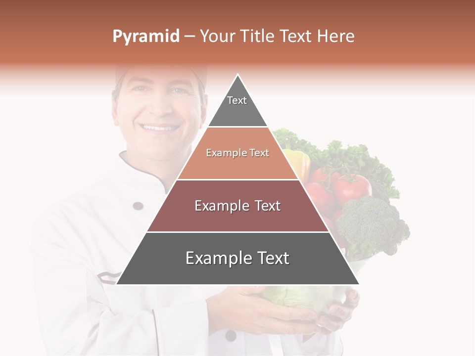 Person Cuisine Service PowerPoint Template