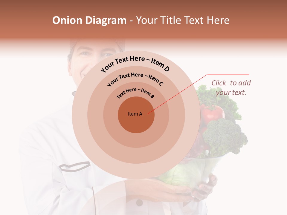 Person Cuisine Service PowerPoint Template