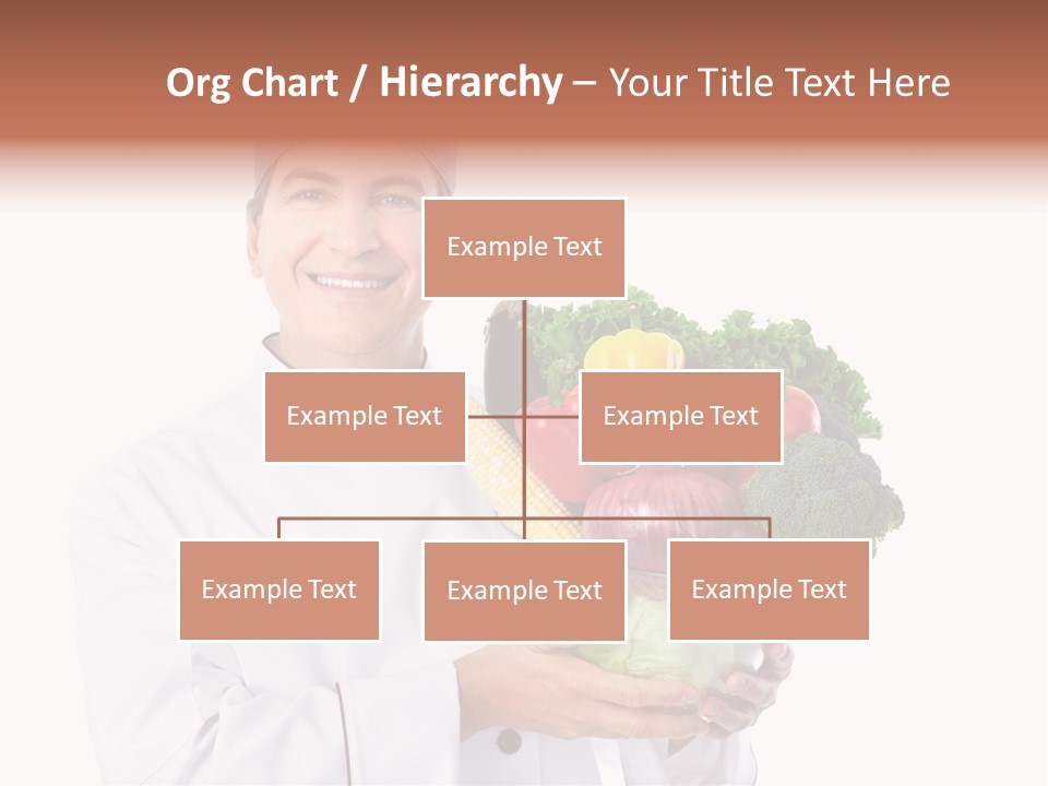 Person Cuisine Service PowerPoint Template