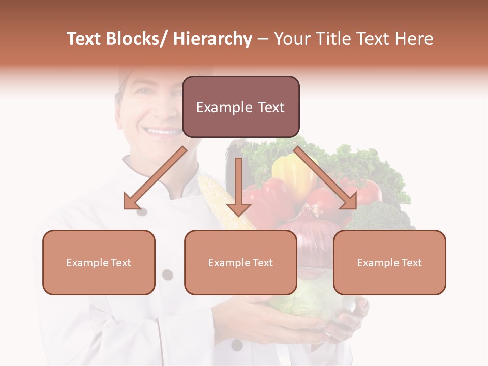 Person Cuisine Service PowerPoint Template