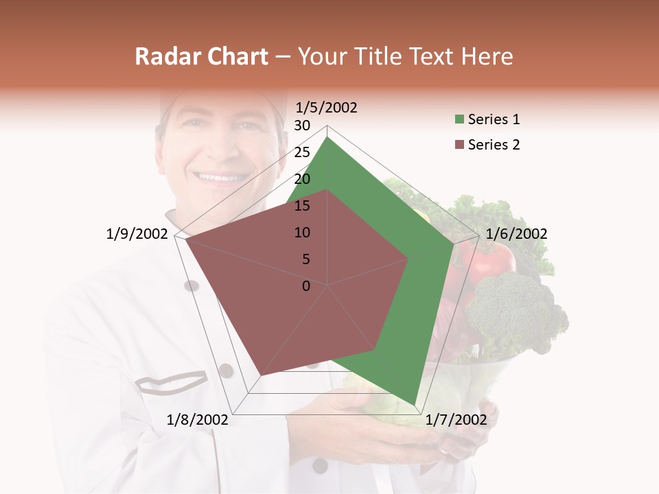 Person Cuisine Service PowerPoint Template