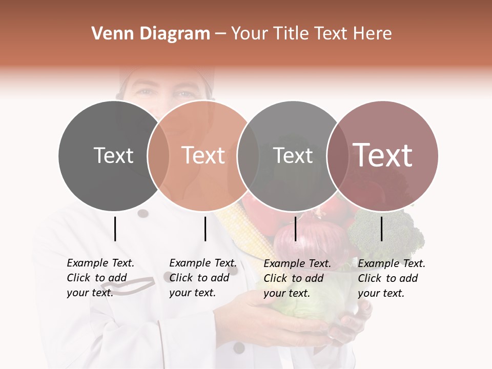 Person Cuisine Service PowerPoint Template