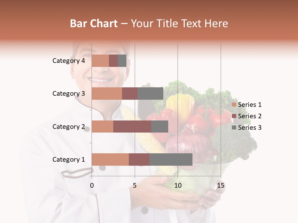 Person Cuisine Service PowerPoint Template