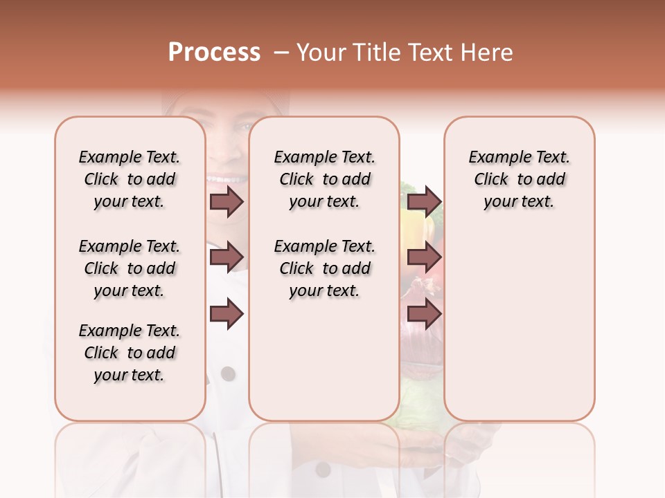 Person Cuisine Service PowerPoint Template