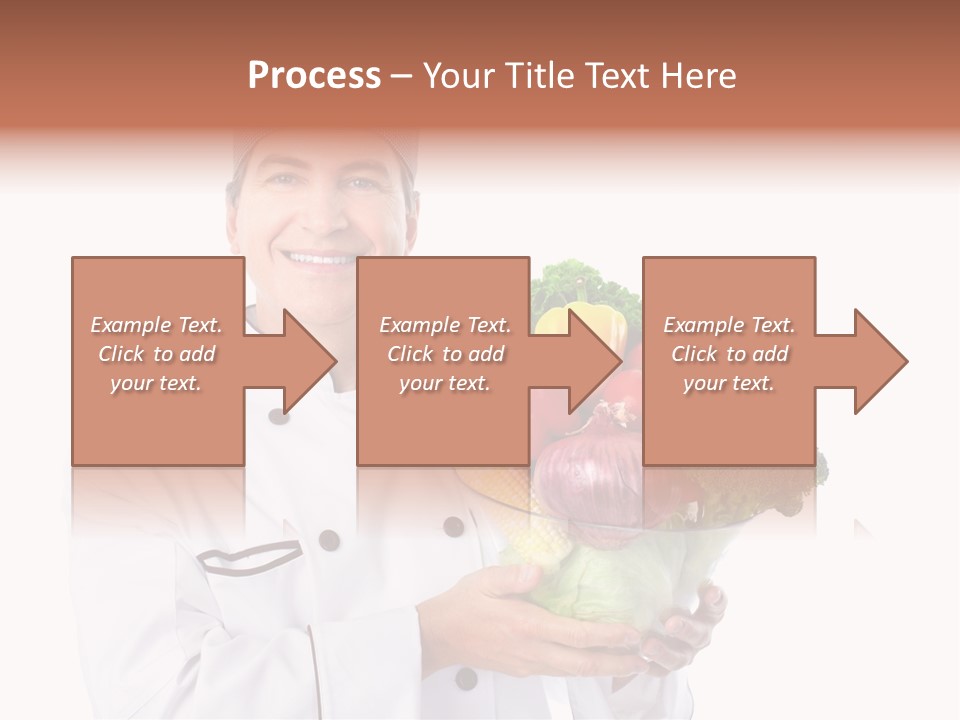 Person Cuisine Service PowerPoint Template