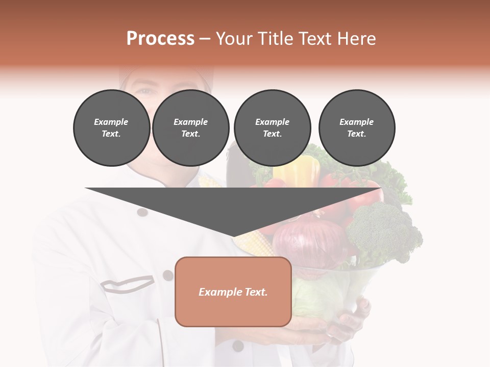 Person Cuisine Service PowerPoint Template