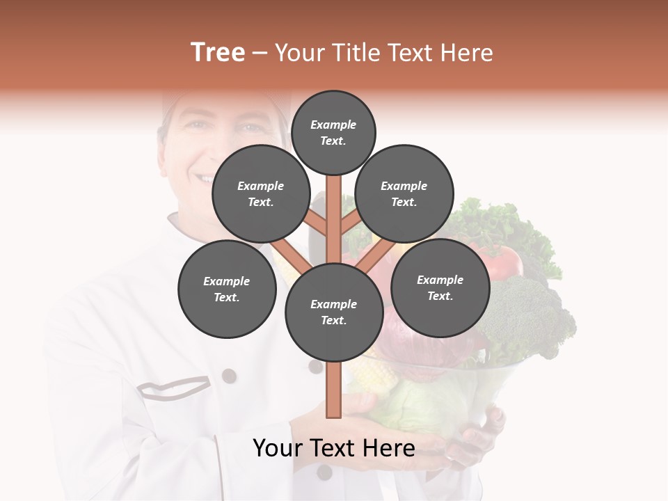 Person Cuisine Service PowerPoint Template