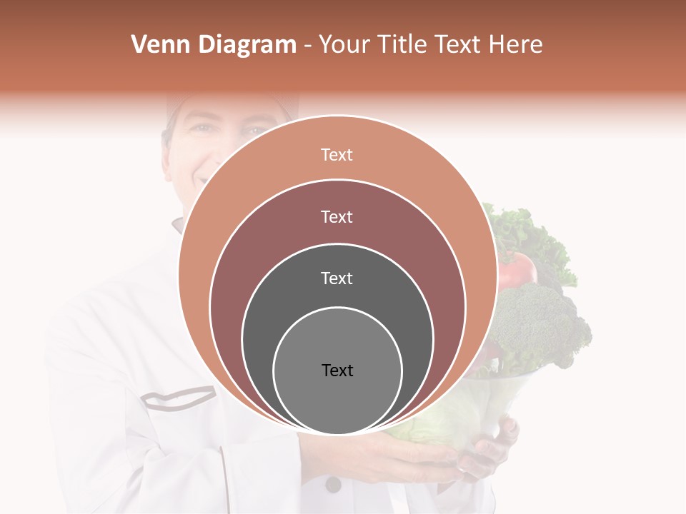 Person Cuisine Service PowerPoint Template