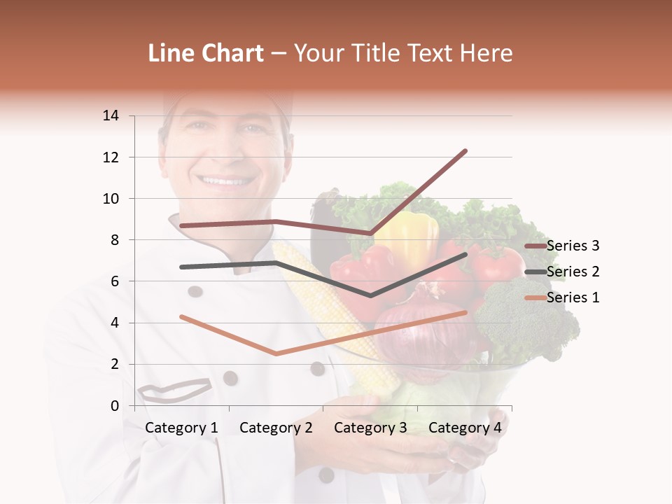 Person Cuisine Service PowerPoint Template