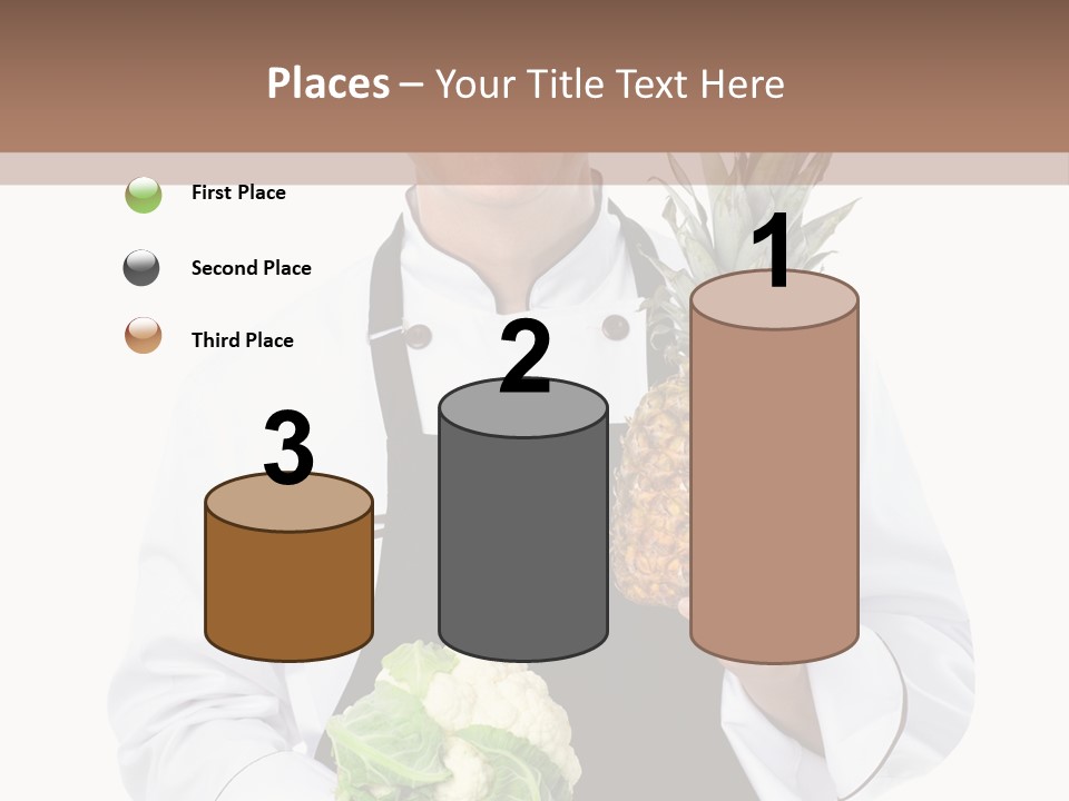 Single Smiling Occupation PowerPoint Template