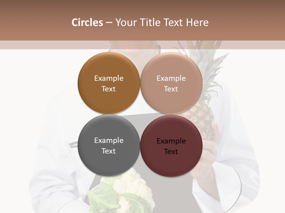 Single Smiling Occupation PowerPoint Template