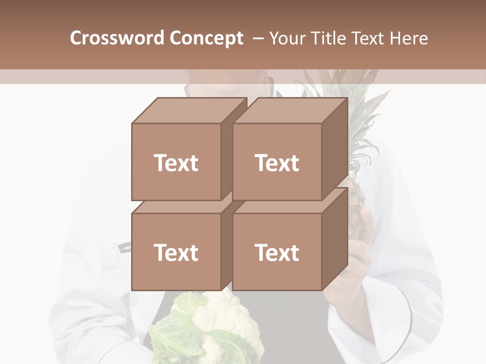 Single Smiling Occupation PowerPoint Template