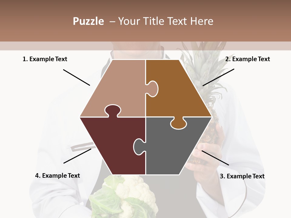 Single Smiling Occupation PowerPoint Template