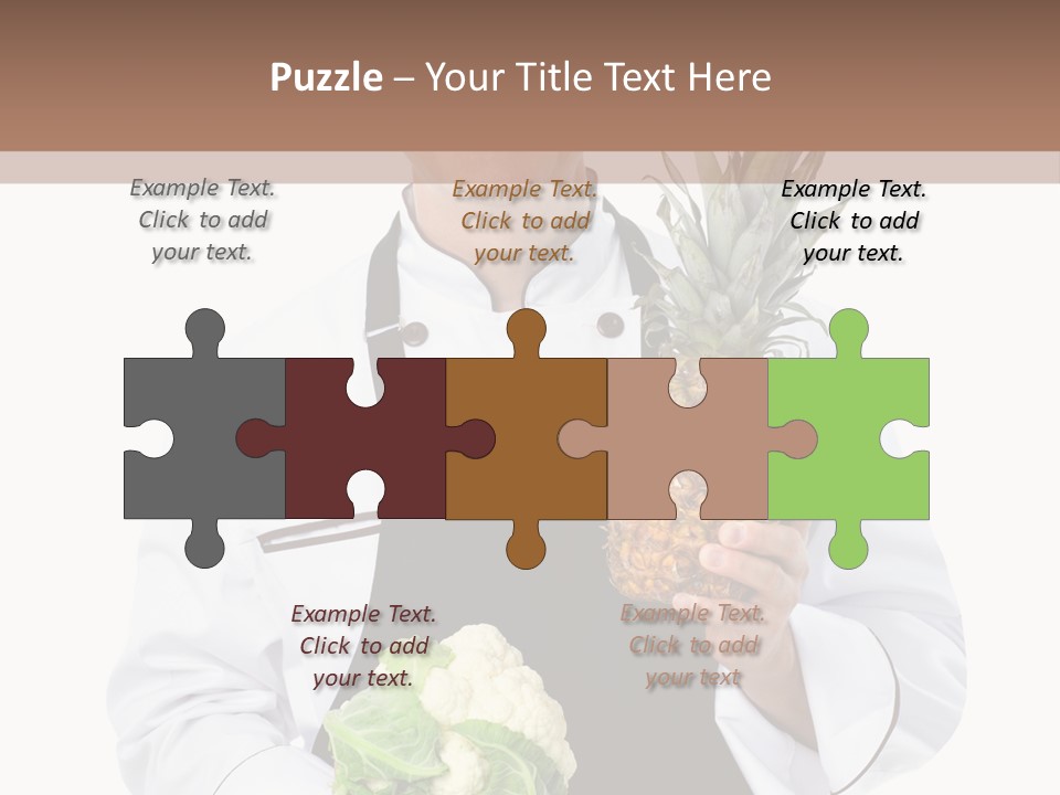 Single Smiling Occupation PowerPoint Template