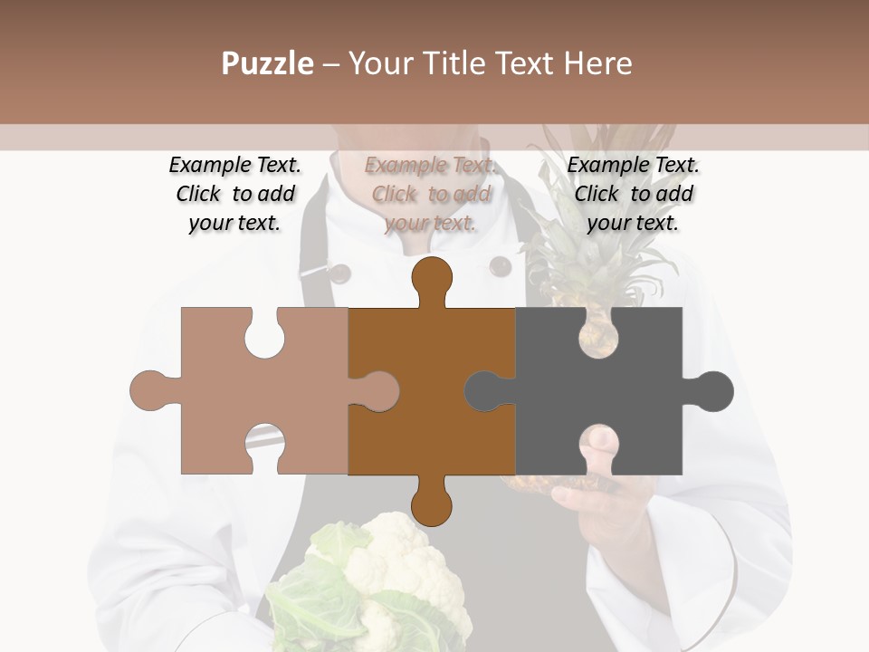 Single Smiling Occupation PowerPoint Template