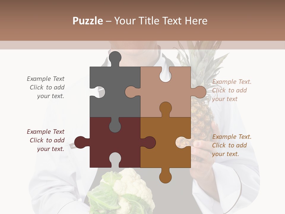 Single Smiling Occupation PowerPoint Template