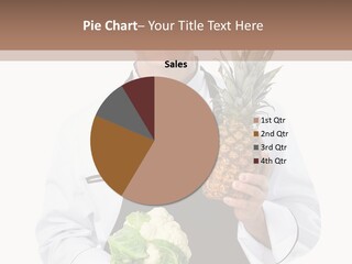 Single Smiling Occupation PowerPoint Template