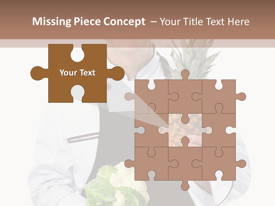 Single Smiling Occupation PowerPoint Template