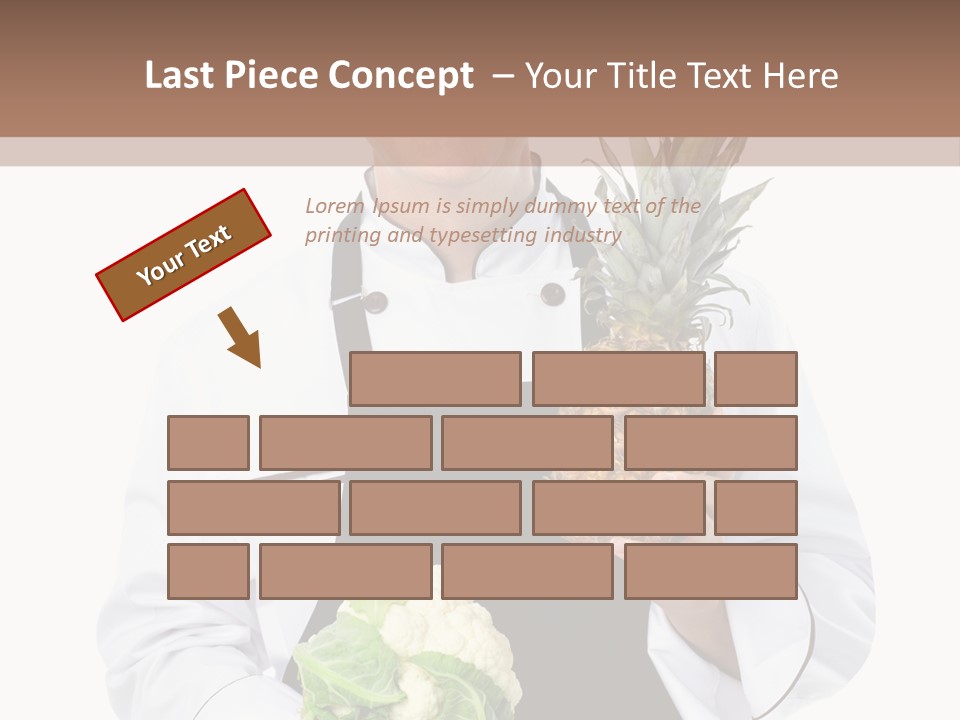 Single Smiling Occupation PowerPoint Template