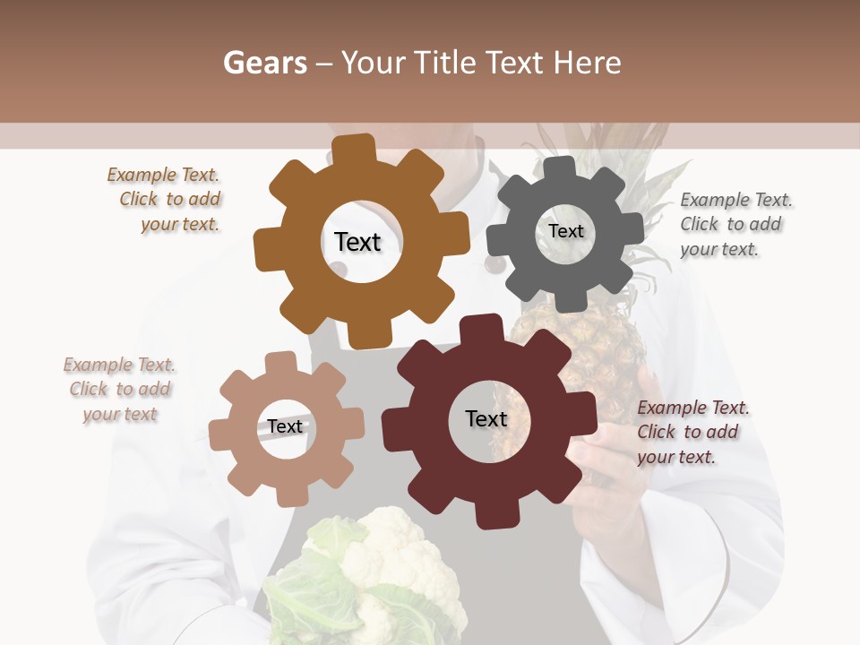 Single Smiling Occupation PowerPoint Template