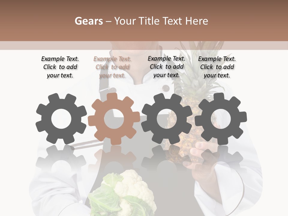 Single Smiling Occupation PowerPoint Template