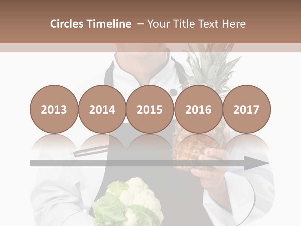 Single Smiling Occupation PowerPoint Template