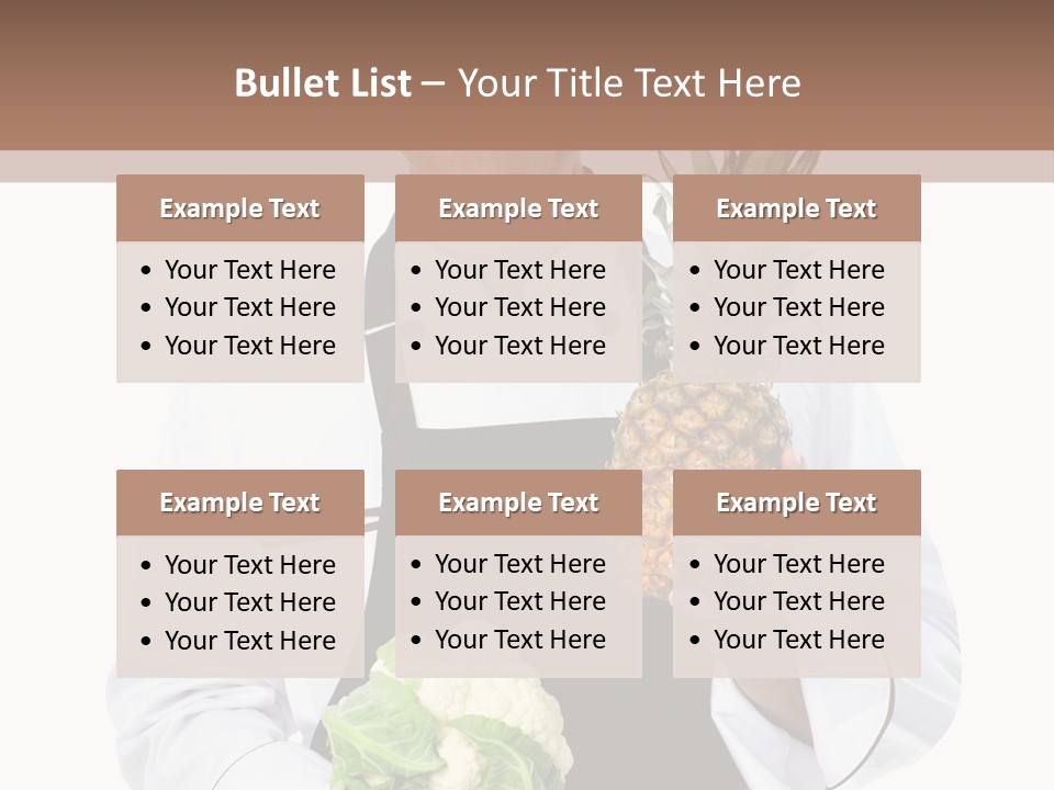 Single Smiling Occupation PowerPoint Template