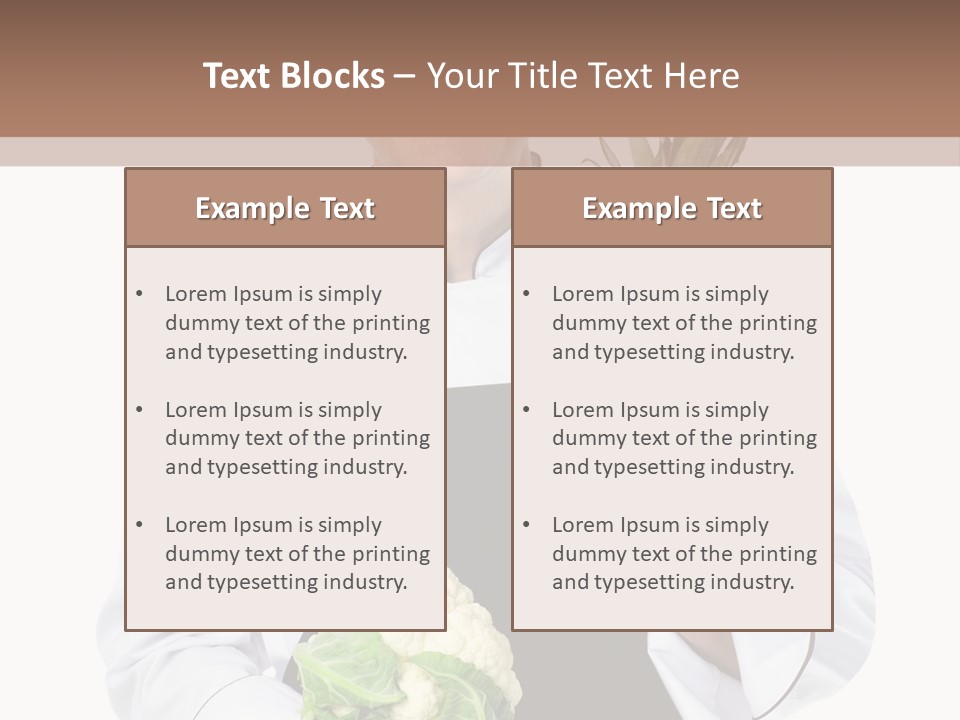 Single Smiling Occupation PowerPoint Template