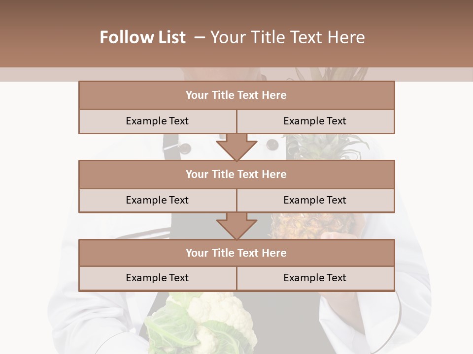 Single Smiling Occupation PowerPoint Template