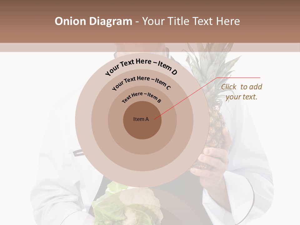 Single Smiling Occupation PowerPoint Template