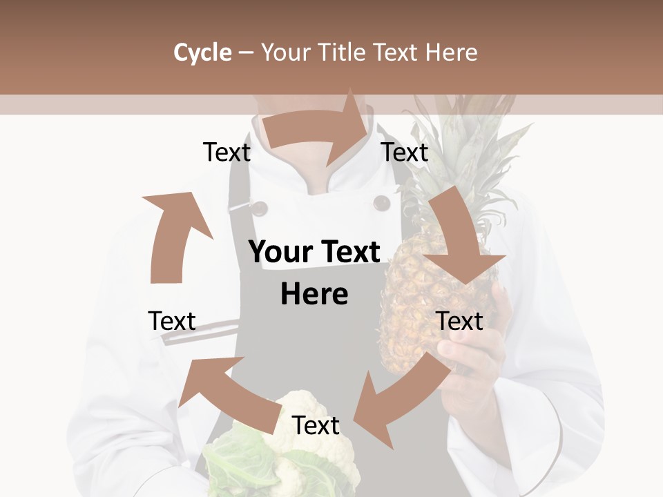 Single Smiling Occupation PowerPoint Template