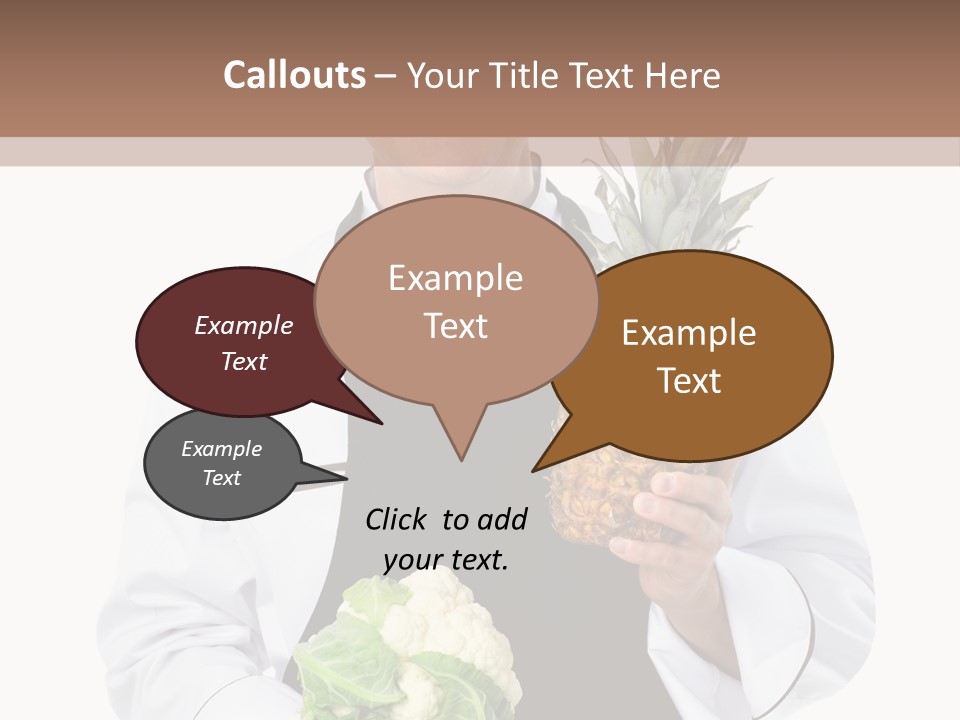 Single Smiling Occupation PowerPoint Template