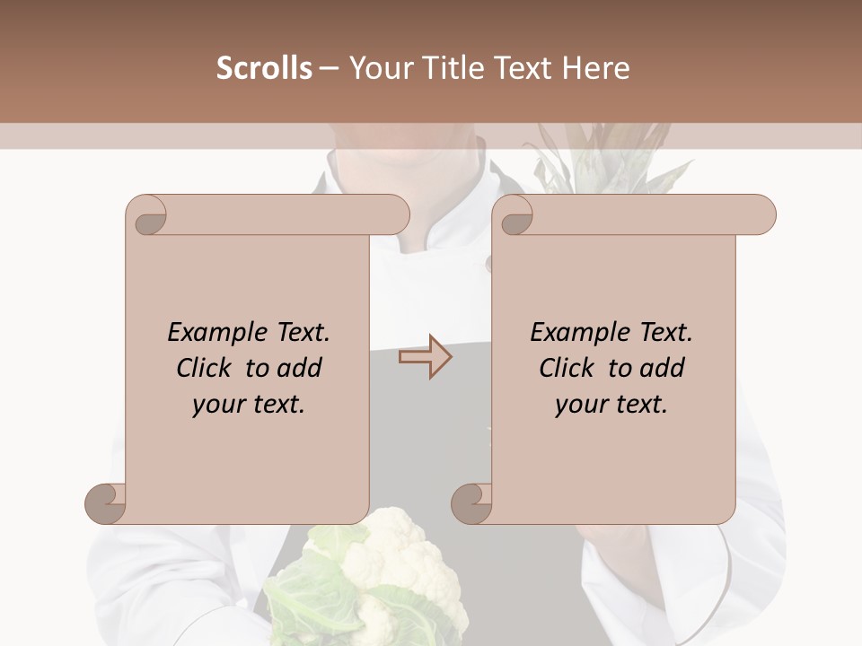Single Smiling Occupation PowerPoint Template
