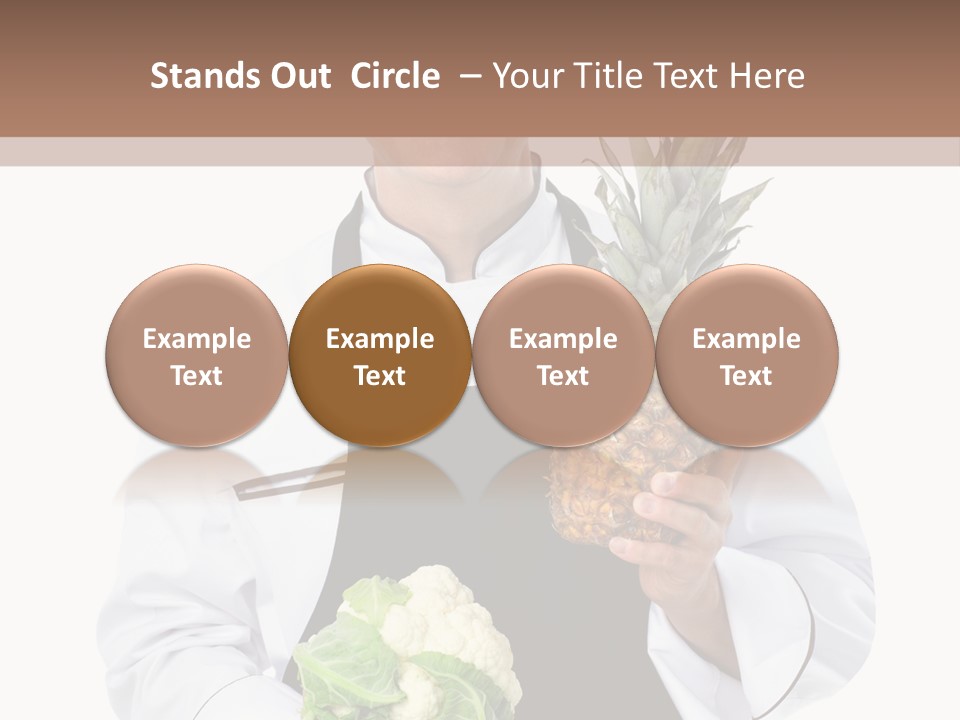 Single Smiling Occupation PowerPoint Template