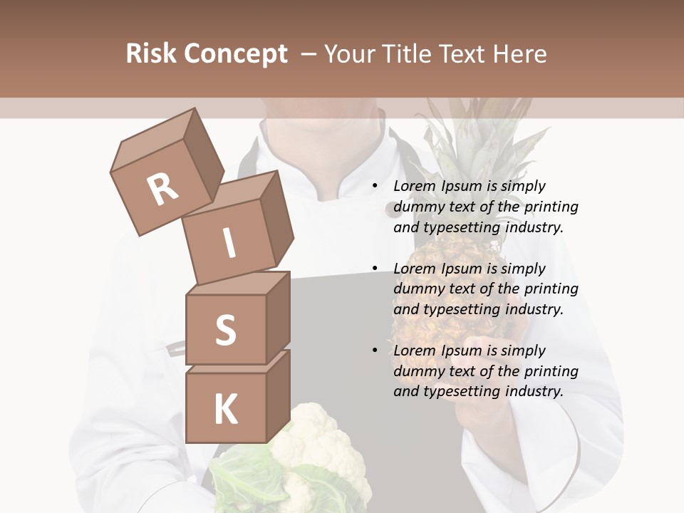 Single Smiling Occupation PowerPoint Template