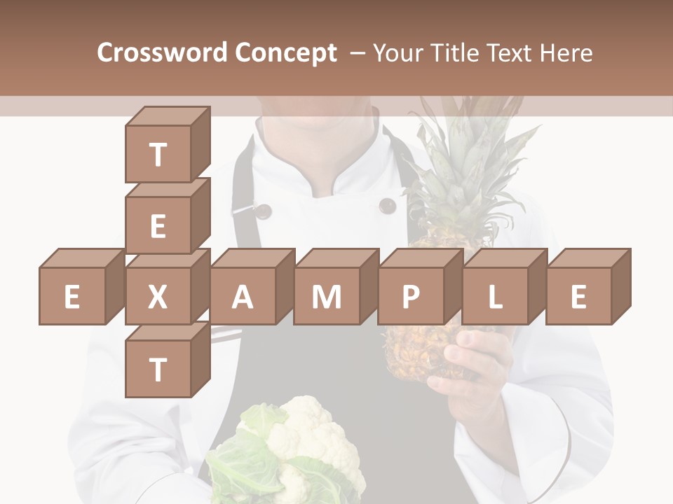 Single Smiling Occupation PowerPoint Template